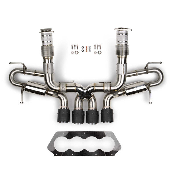 Fabspeed Chevrolet Corvette C8 Z06 Titanium Valvetronic Cat-Back Exhaust System (2023+)