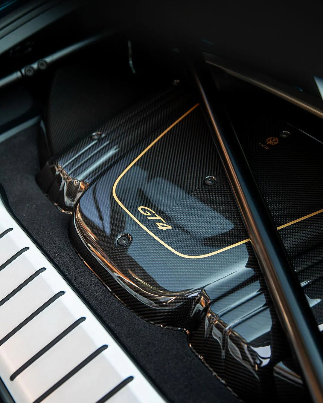 Gold Leaf Cayman GT4 RS Style Carbon Fiber Intake