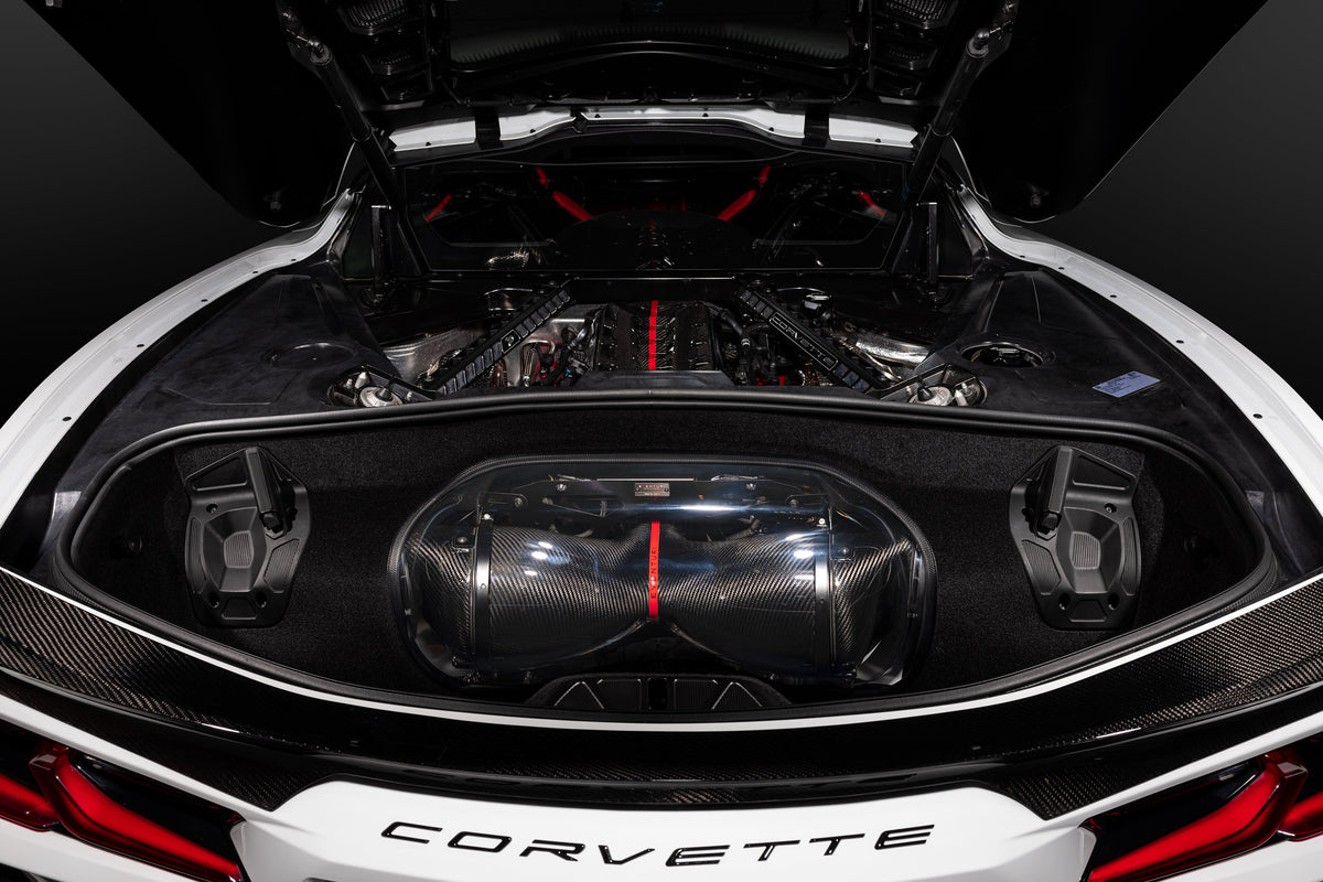 Eventuri Chevrolet Corvette C8 Stingray and E-Ray Coupe / HTC Carbon Intake System (2020+)