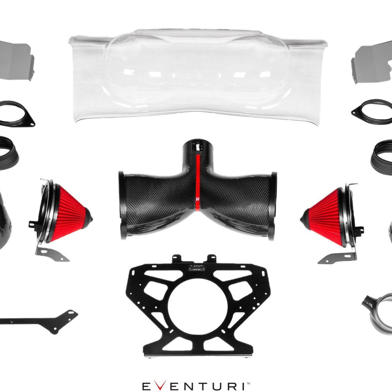 Eventuri Chevrolet Corvette C8 Stingray and E-Ray Coupe / HTC Carbon Intake System (2020+)