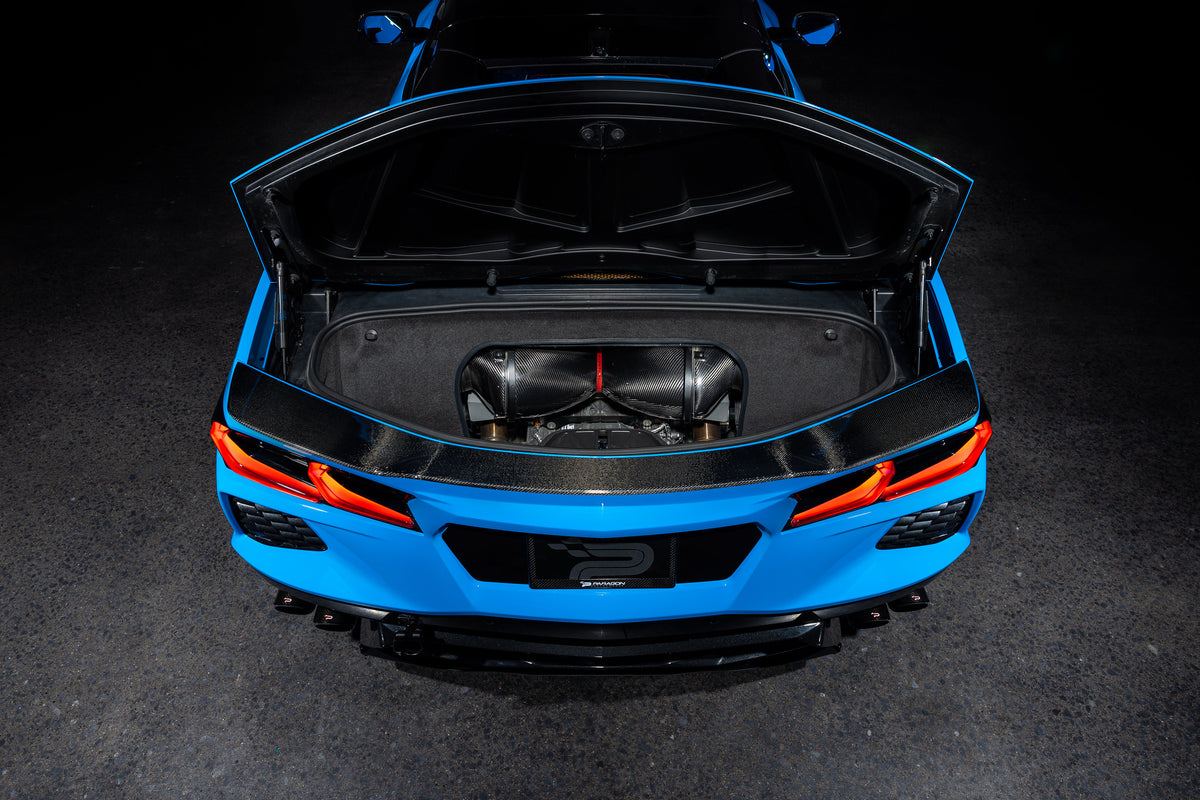 Eventuri Chevrolet Corvette C8 Stingray and E-Ray Coupe / HTC Carbon Intake System (2020+)