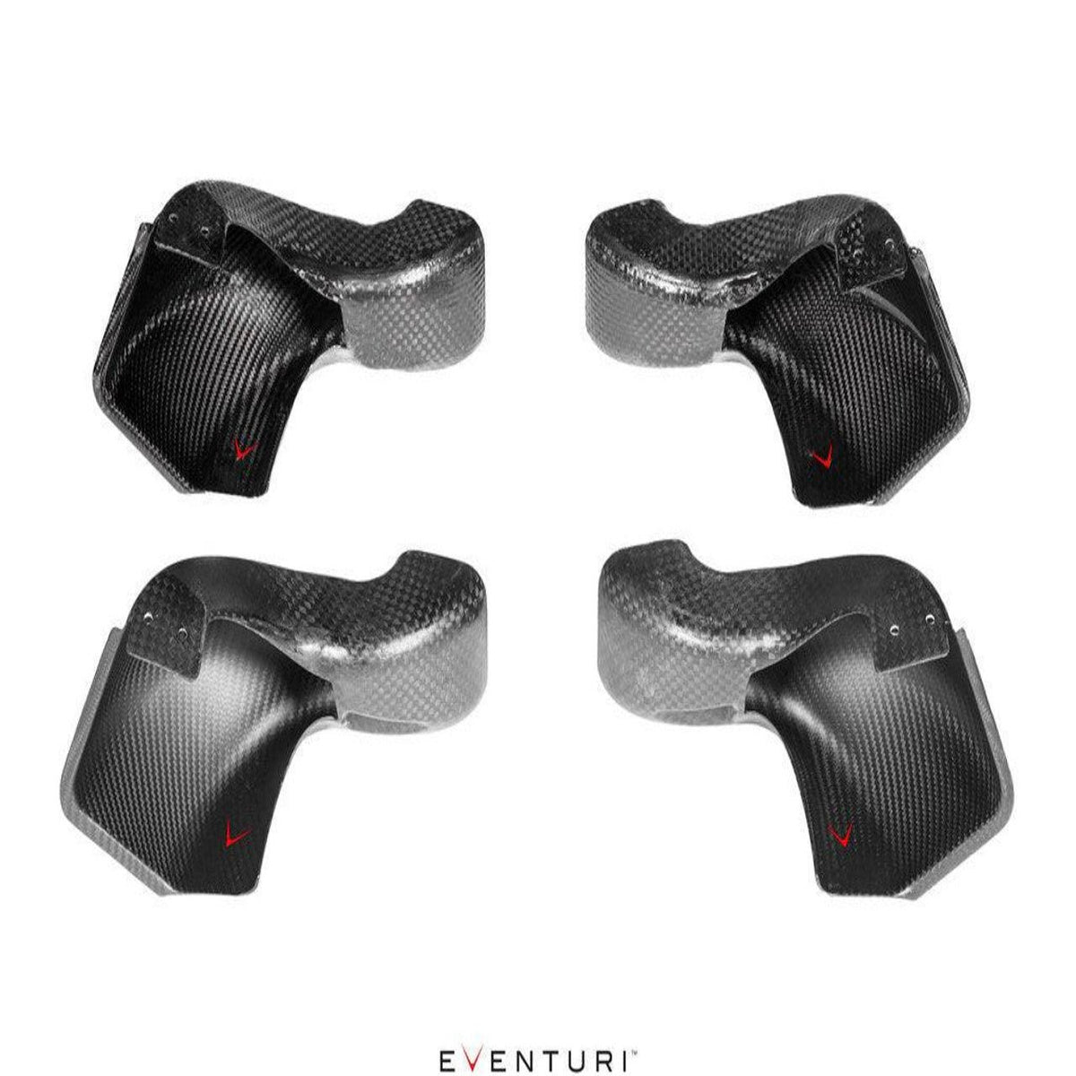 Eventuri BMW G8X M3 / M4 Black Carbon Intake Scoop Set
