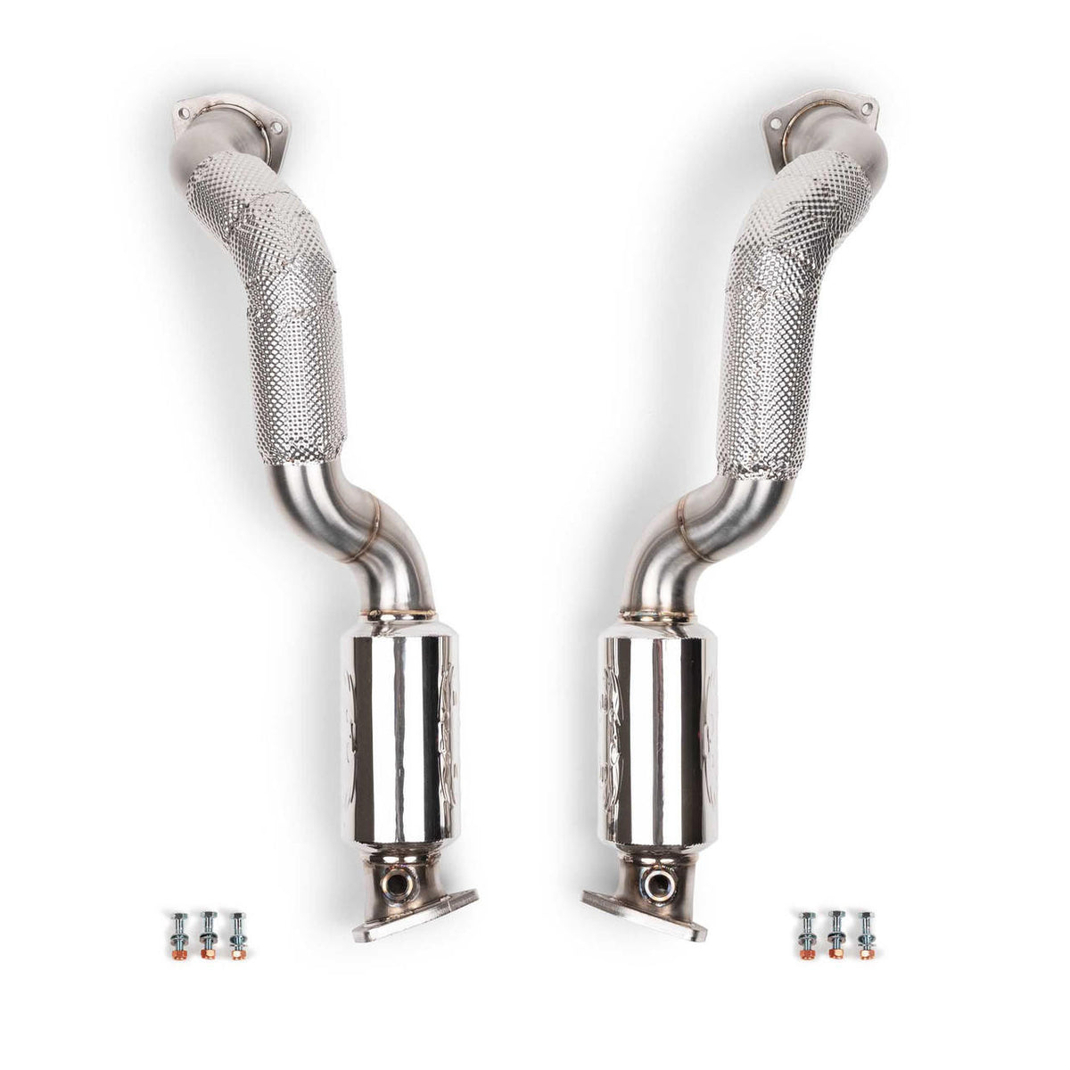 Fabspeed Porsche 718 GT4 RS/Spyder RS Over Axle Link Pipes (2022+)