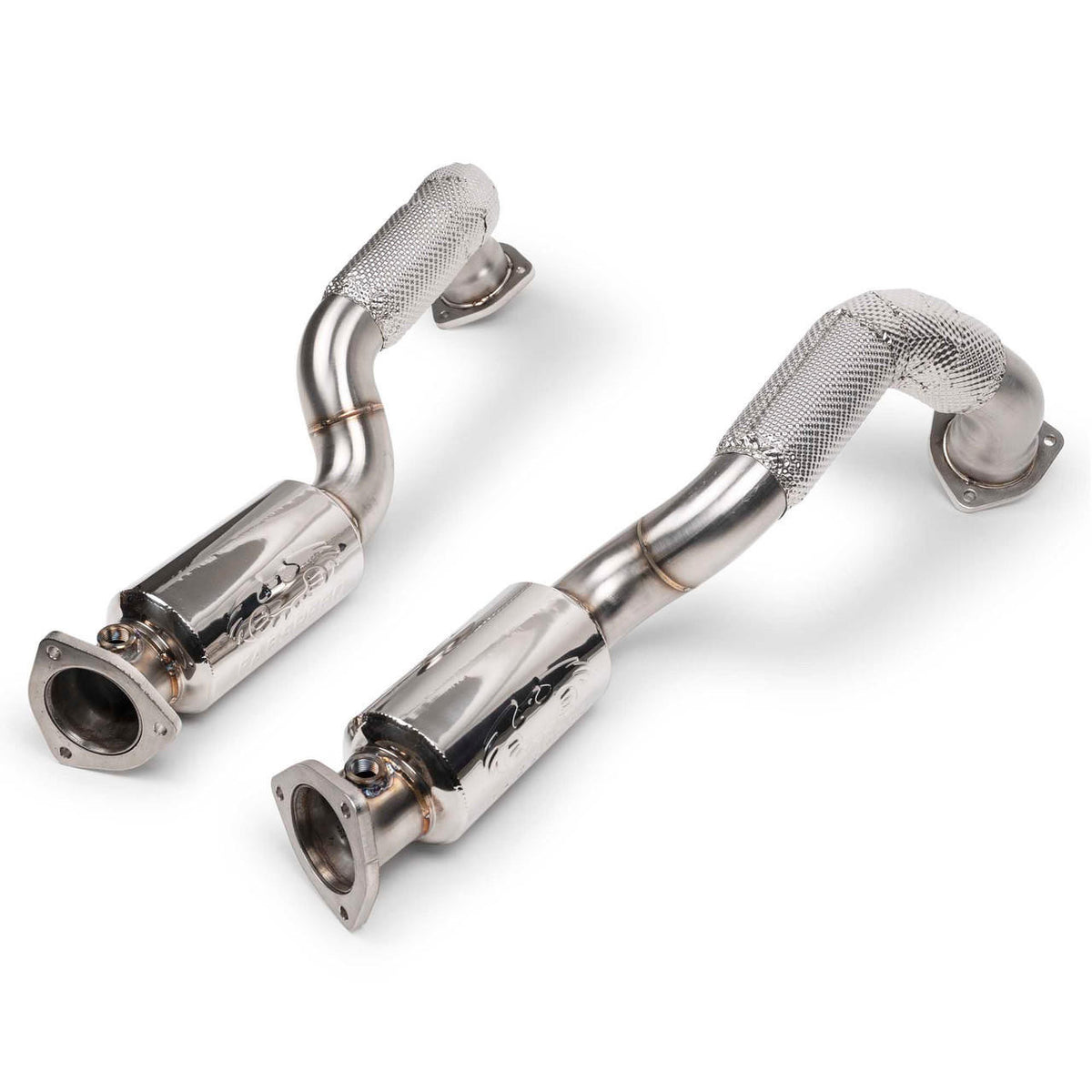 Fabspeed Porsche 718 GT4 RS/Spyder RS Over Axle Link Pipes (2022+)