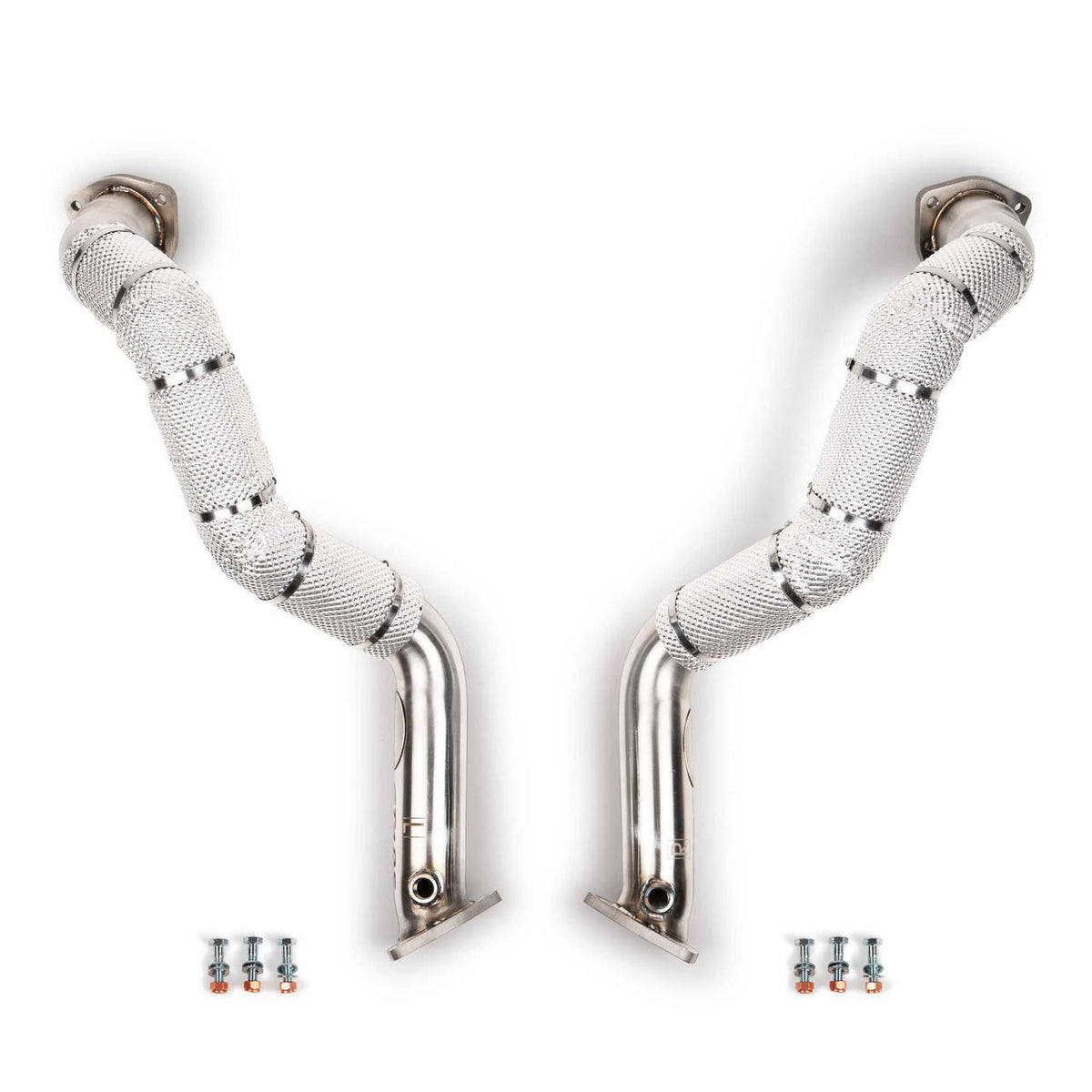 Fabspeed Porsche 718 GT4 RS/Spyder RS Over Axle Link Pipes (2022+)