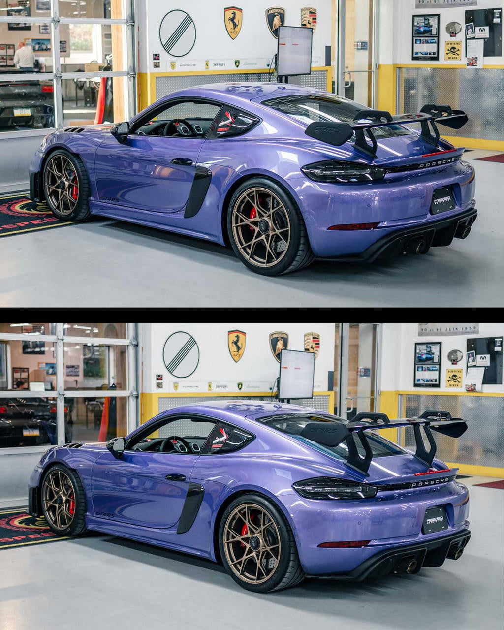 GT4 RS Cup Car Style Wing Risers