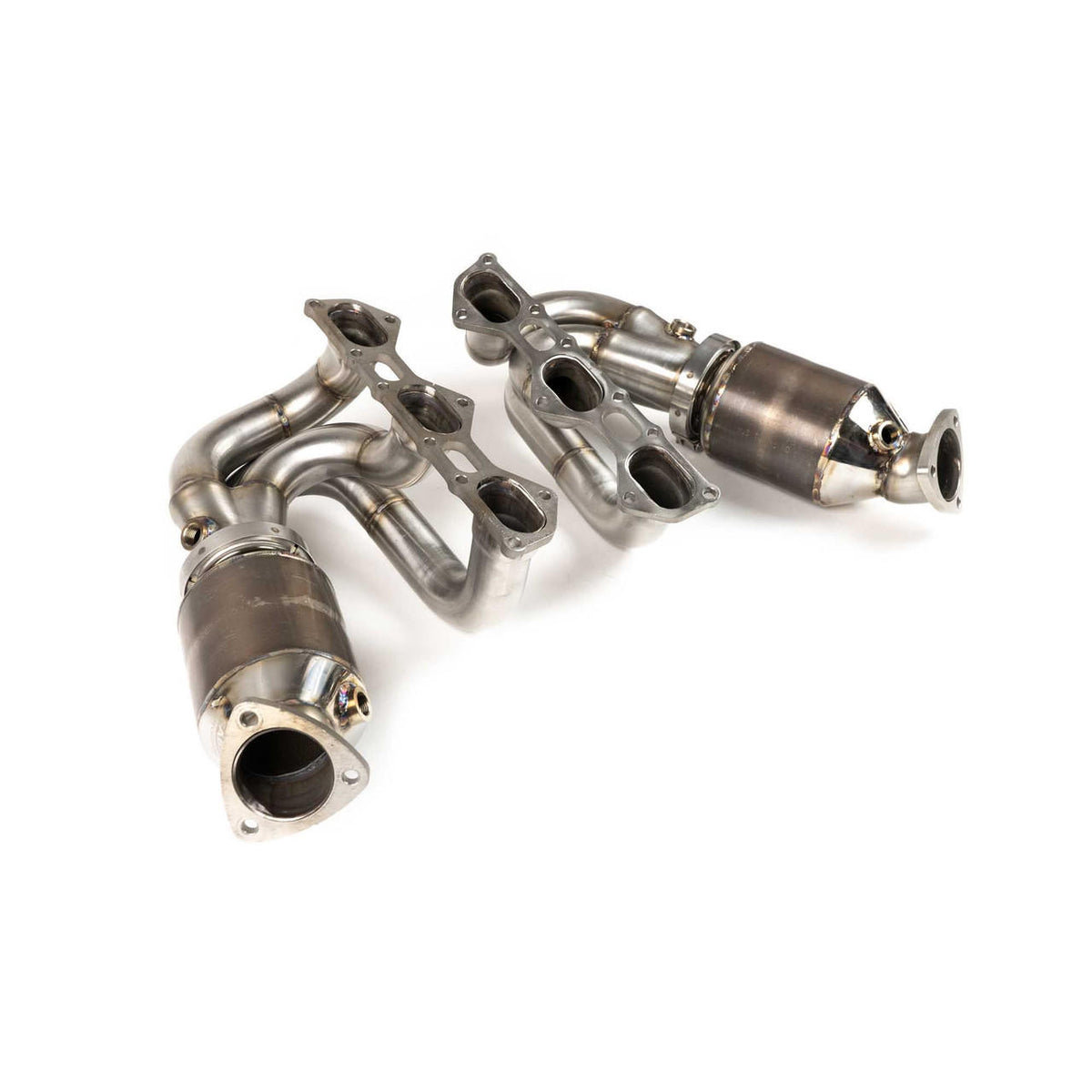 Fabspeed Porsche 718 GT4 / GTS / Spyder RENNKRAFT® Modular Street and Racing Headers with HJS Catalytic Converters (2020+)