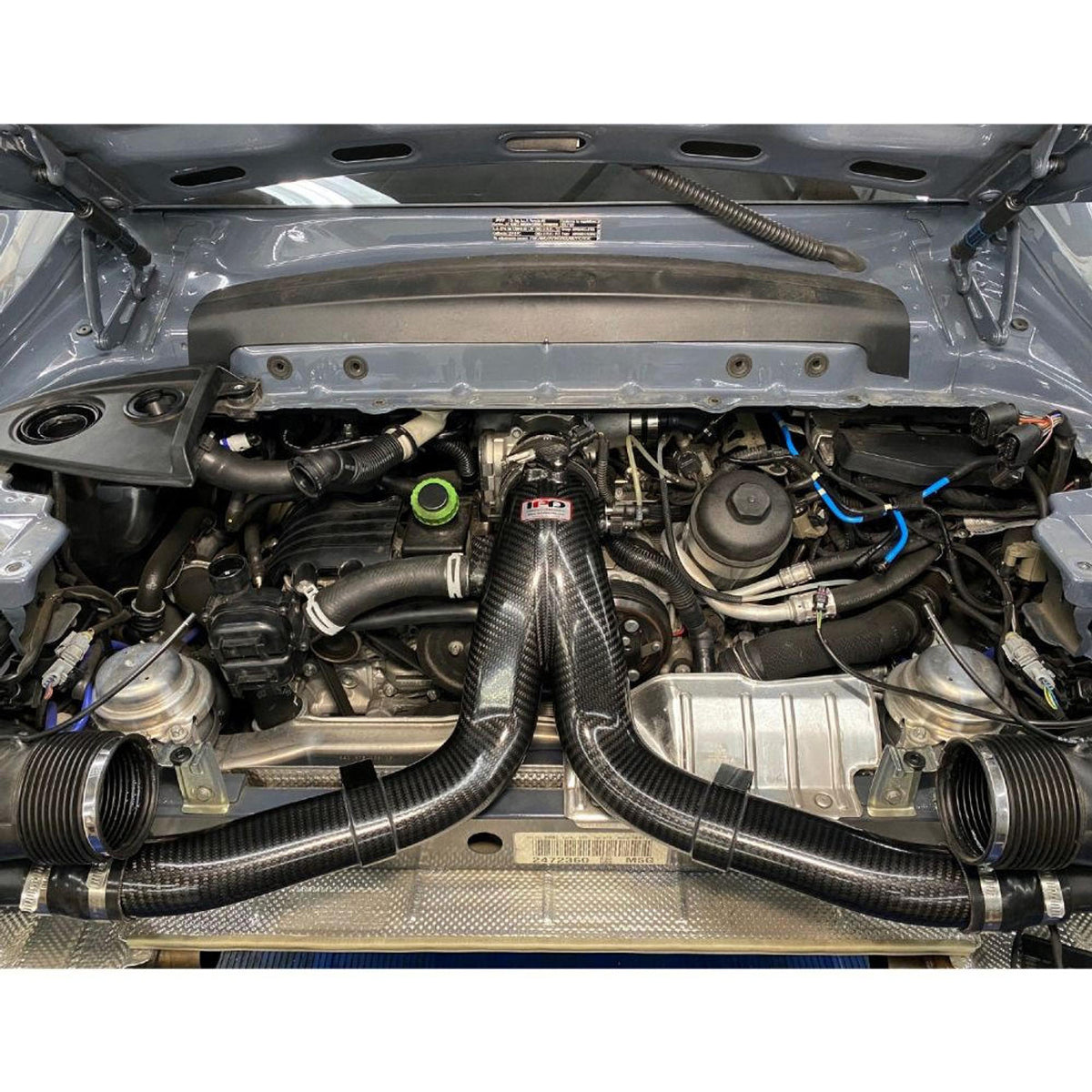 Porsche 991 Turbo / Turbo S IPD High Flow Carbon Y-Pipe (2013-2016)