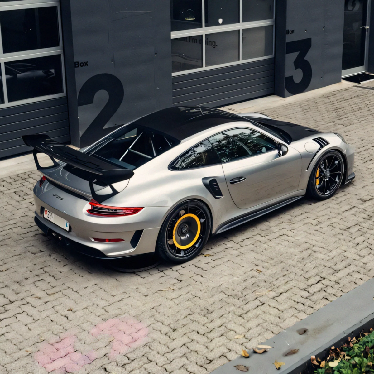 Gold Leaf Carbon Fiber AERO DISC set for Porsche 911 GT3 RS (991.2)