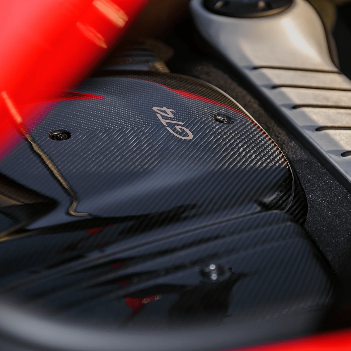 Gold Leaf Cayman GT4 RS Style Carbon Fiber Intake