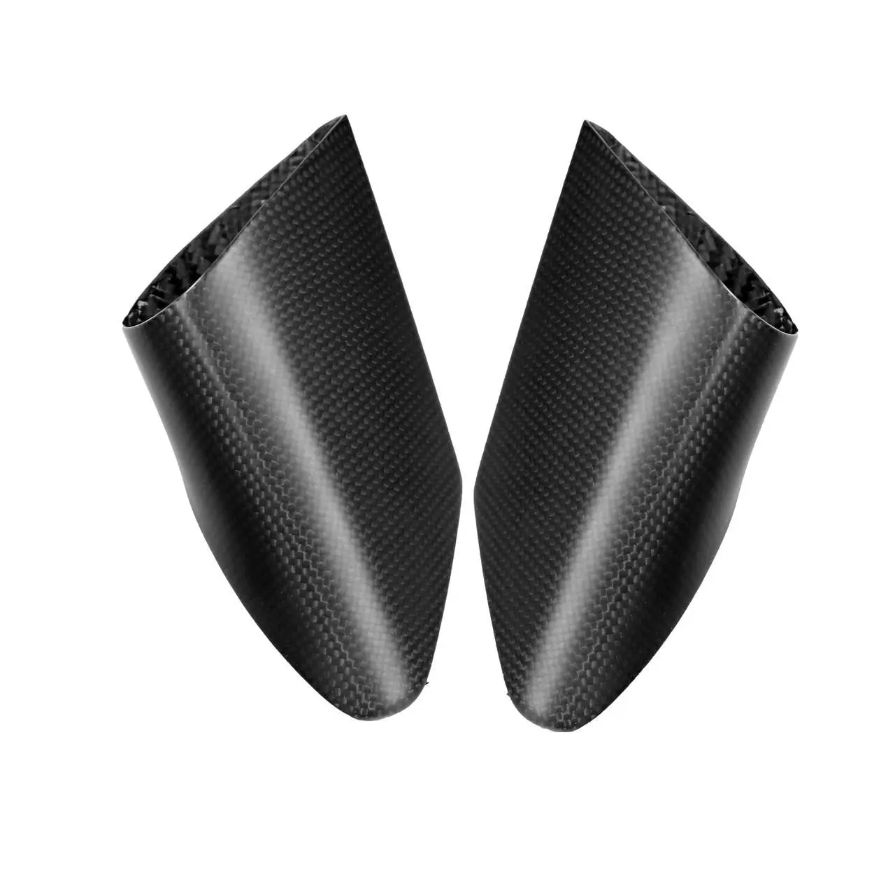 Carbon Fiber MATTE Mirror Housings With Bases - Ferrari 458 Italia/Spider /Speciale Fabspeed