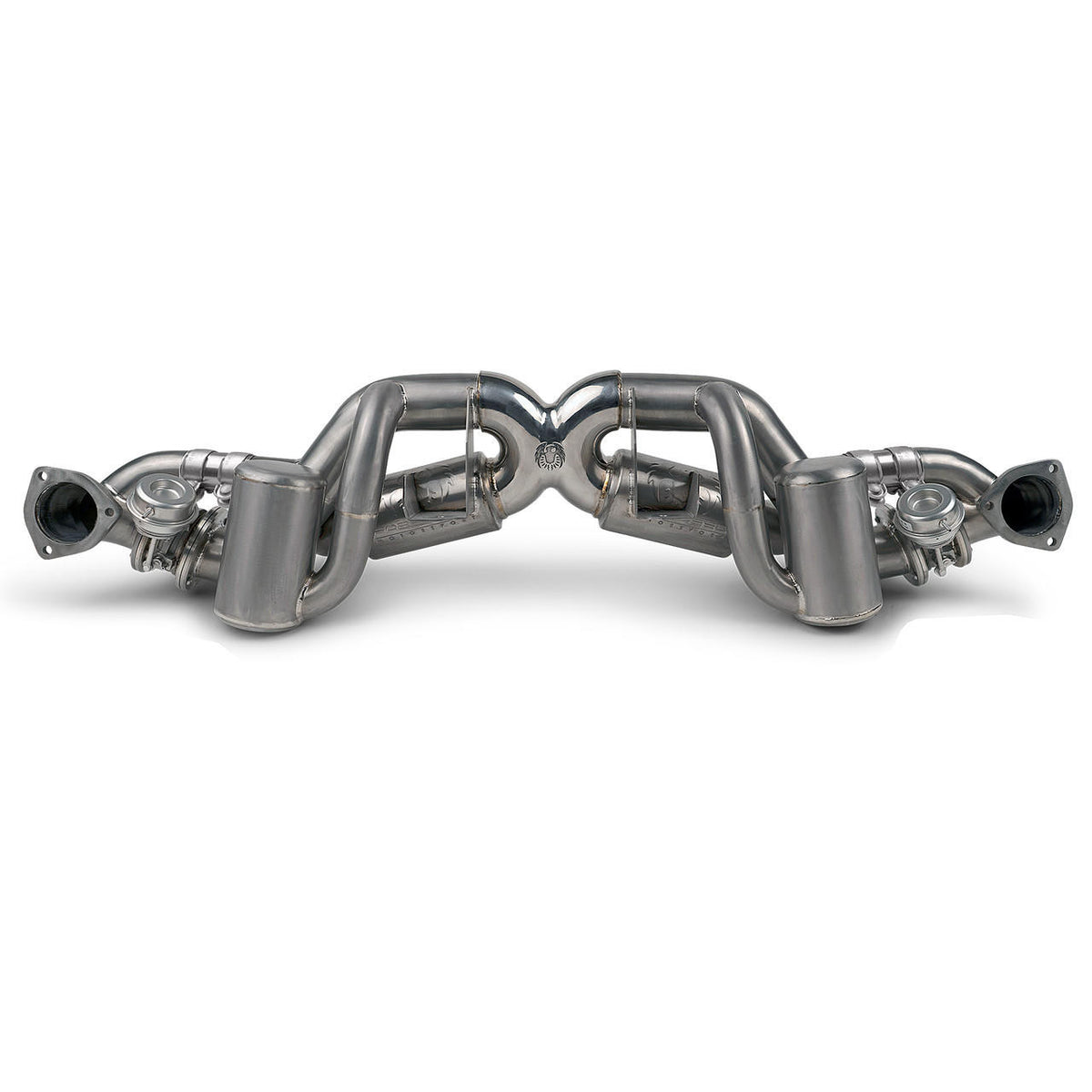 Fabspeed Porsche 718 GT4 RS / Spyder RS Titanium Valvetronic X-Pipe Cat-Back Exhaust System (2022+)