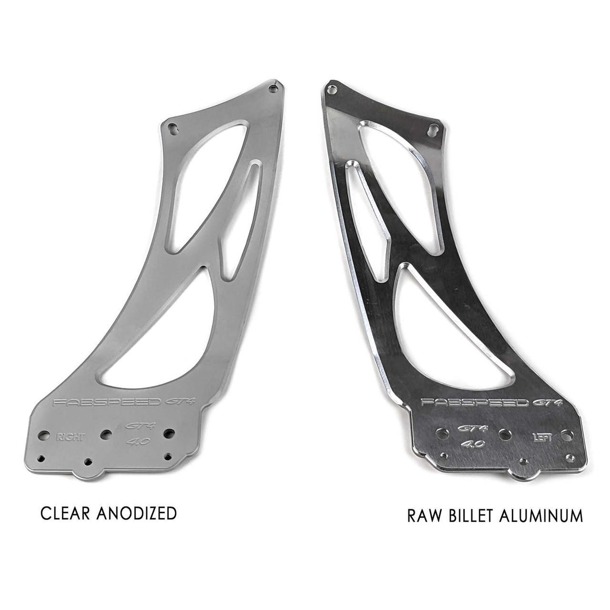 Fabspeed Porsche 981/718 Cayman GT4 Monoblock Wing Risers (2015+)