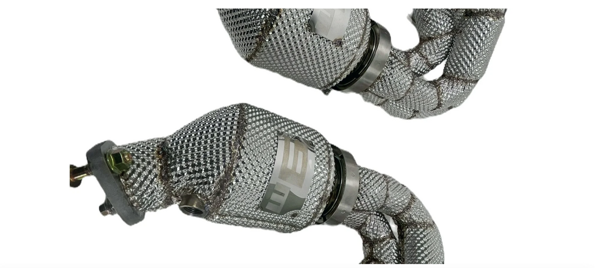 9M 981 equal length heatshielded catted headers