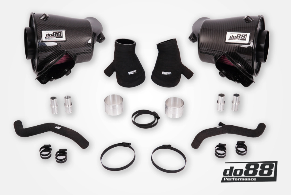 Porsche 911 Turbo (992) Induction system, OE size/66mm outlet