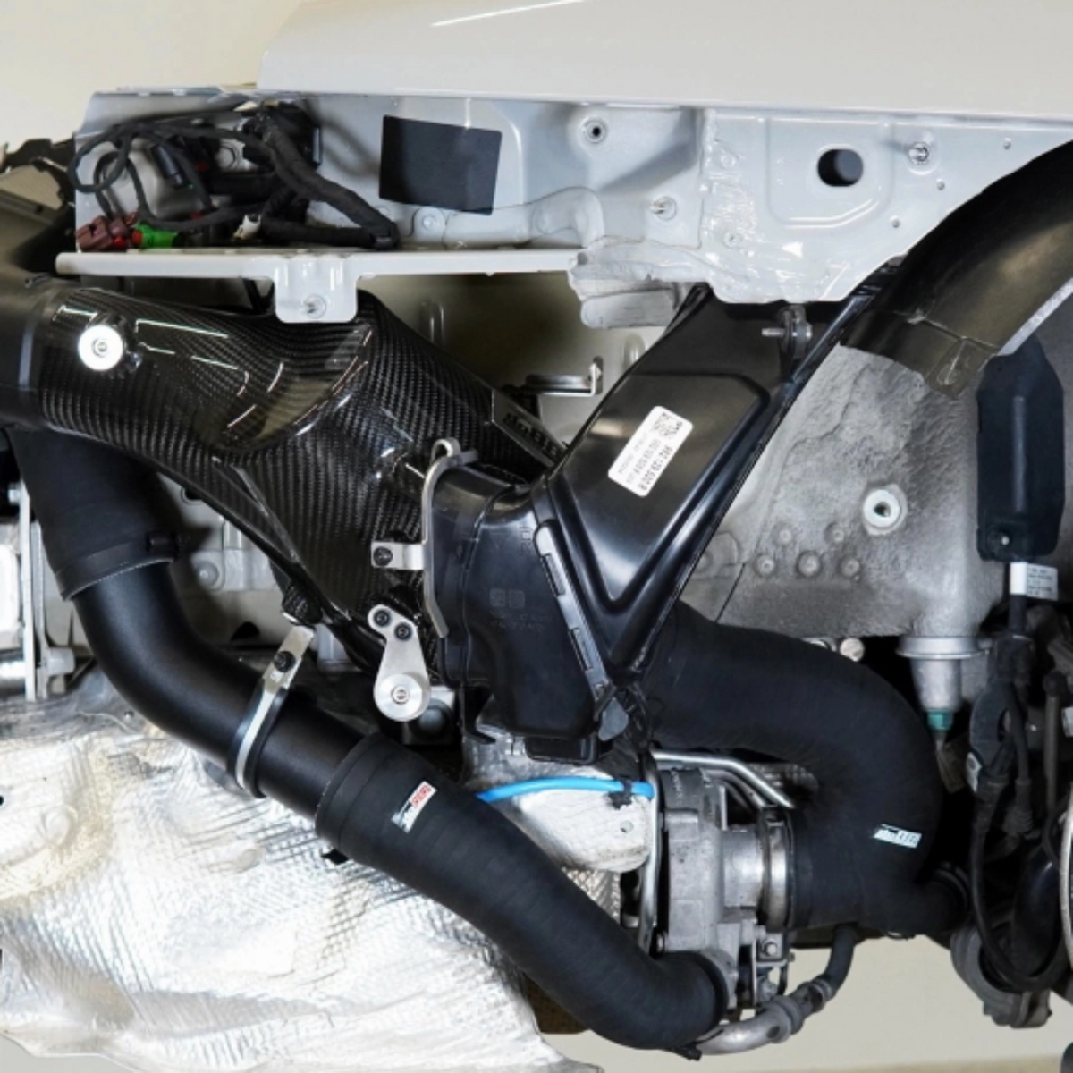 Porsche 911 Turbo (992) Induction system, OE size/66mm outlet