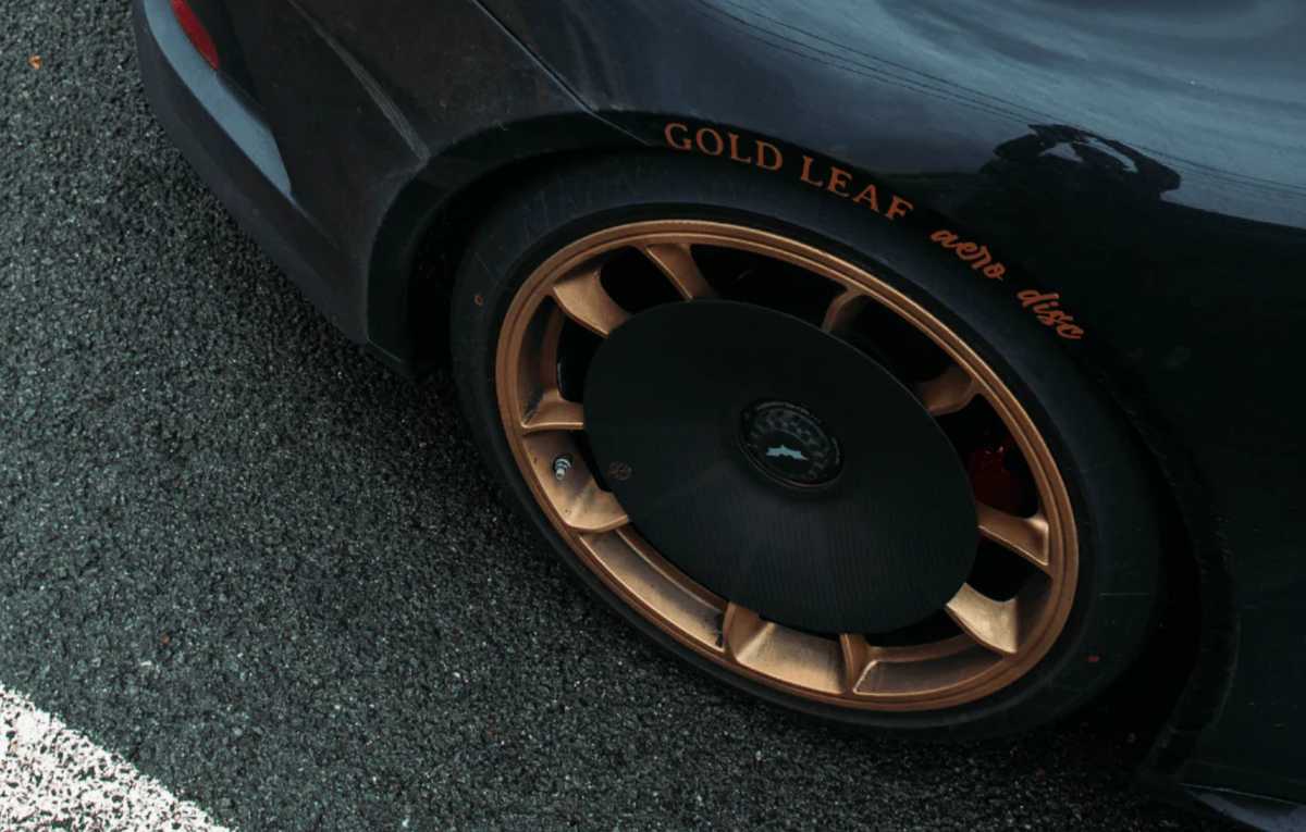 Gold Leaf Carbon Fiber AERO DISC set for Porsche 911 GT2 RS (991)