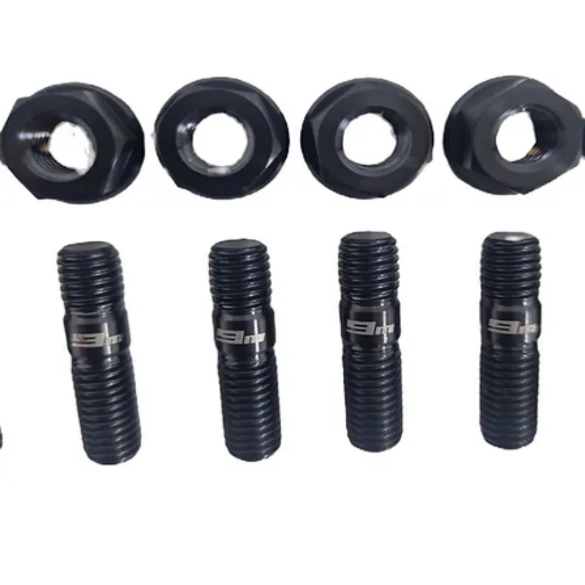 9M 718 GT4/Spyder/GTS OPF to silencer titanium stud kit