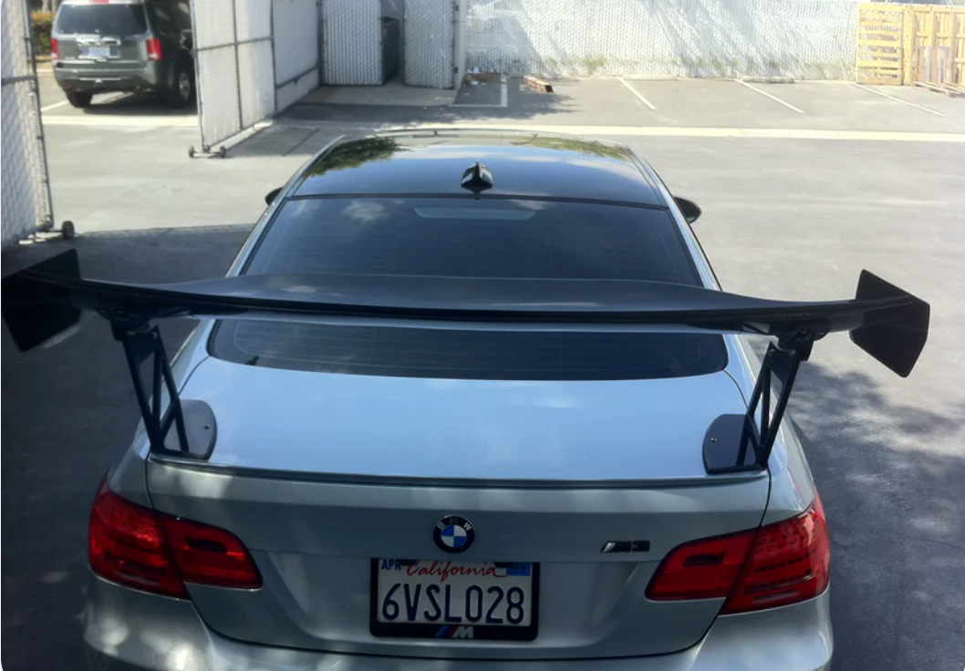 BMW E92 3-Series / M3 GTC-300 Adjustable Wing 2005-2011