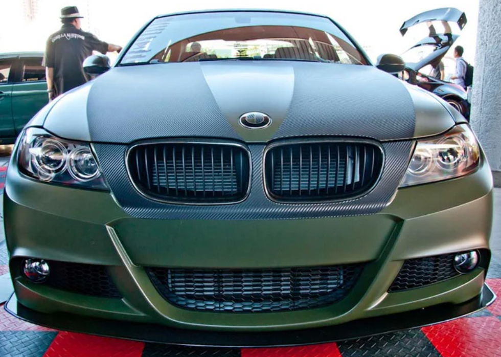BMW E90 M Sport Bumper Front Wind Splitter