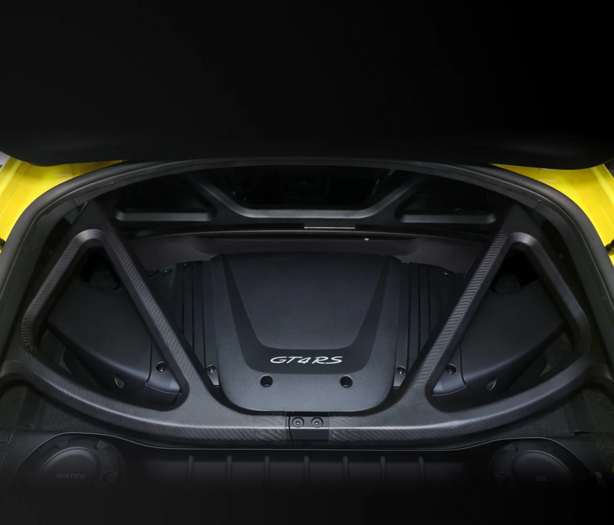 Dry Carbon Fiber Roll Cage &amp; Harness Bar - FIA 253 Compliant [Porsche 981/718/GT4/RS]