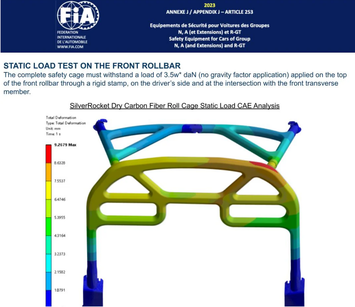 Dry Carbon Fiber Roll Cage &amp; Harness Bar - FIA 253 Compliant [Porsche 981/718/GT4/RS]
