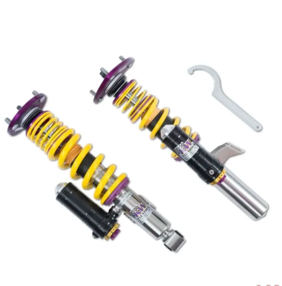 Clubsport Kit 3 Way Coilovers with Top Mounts Porsche 996 Turbo | GT2 | GT3 2002-2005