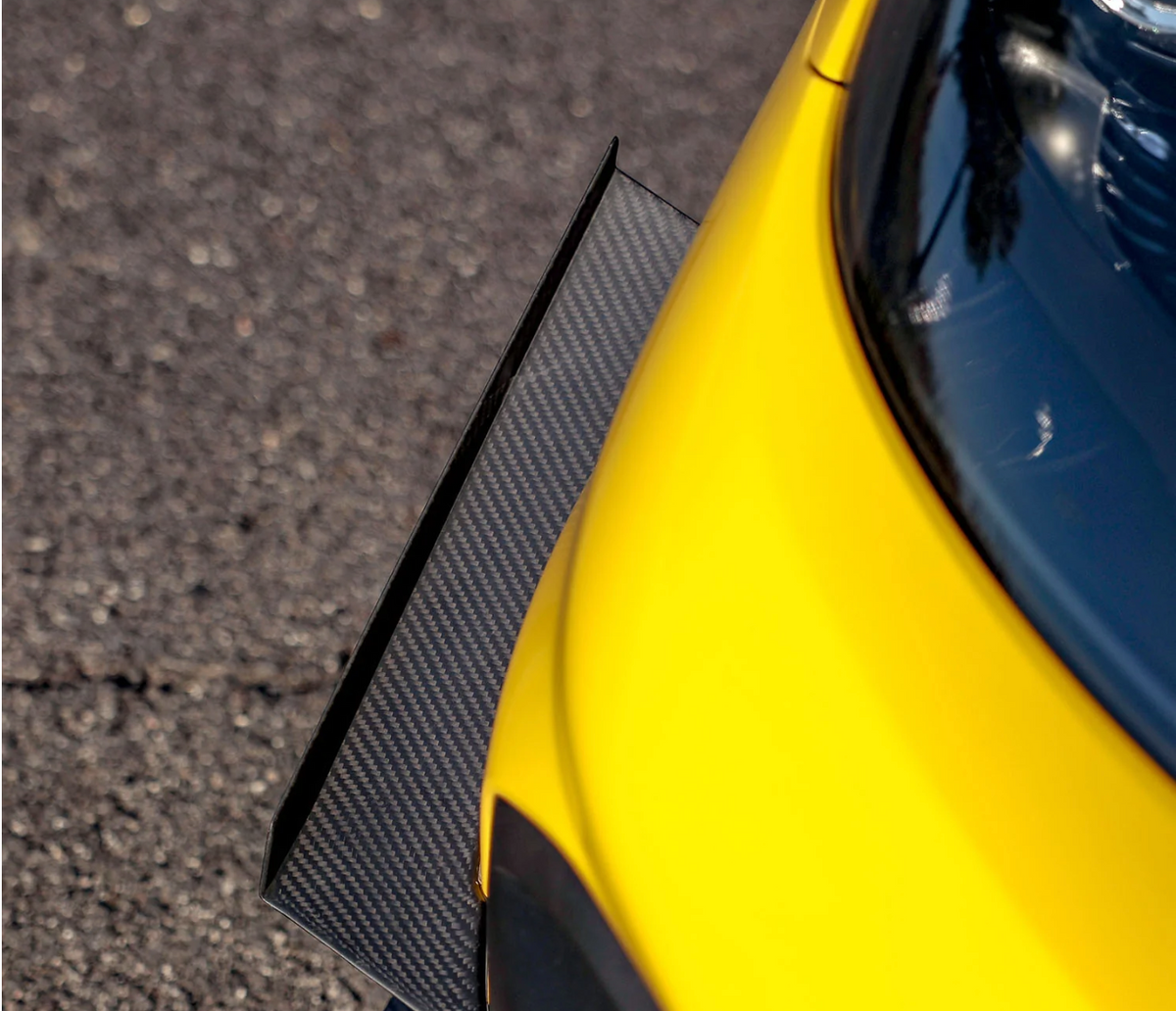 Dry Carbon Fiber Pro Dive Plane [Porsche 718 Cayman GT4 | Spyder | RS]