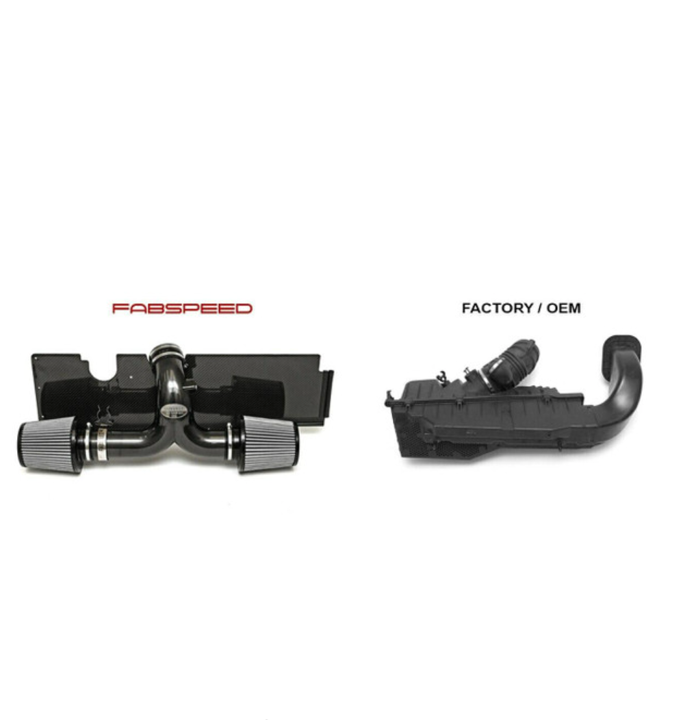 Porsche 996 Carrera Carbon Fiber Competition Air Intake System (1999-2004)