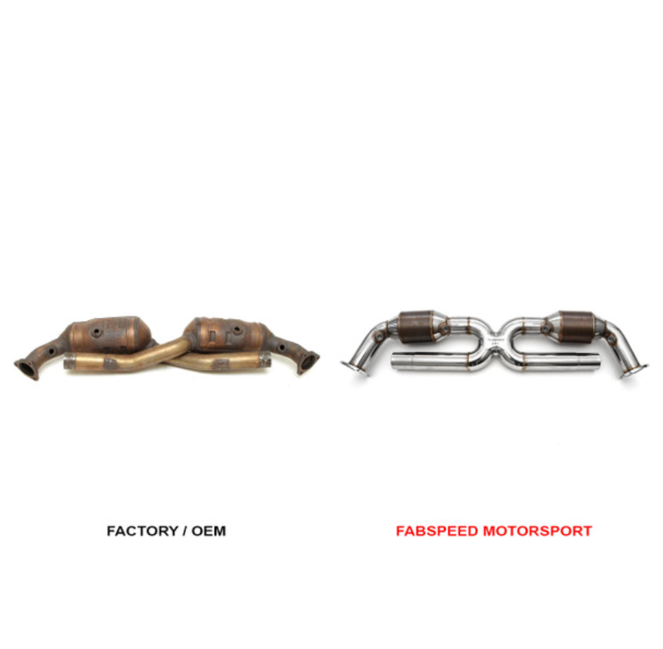Porsche 996 Carrera Sport Catalytic Converter X-Pipe (1999-2004)