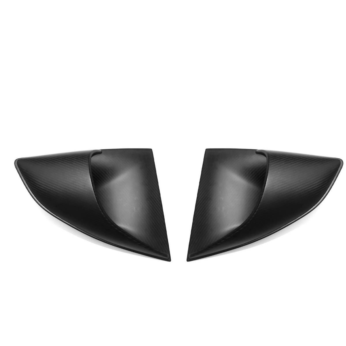 Silver Rocket Dry Carbon Fiber High-FLow Air Intake Scoops 718 GT4 RS
