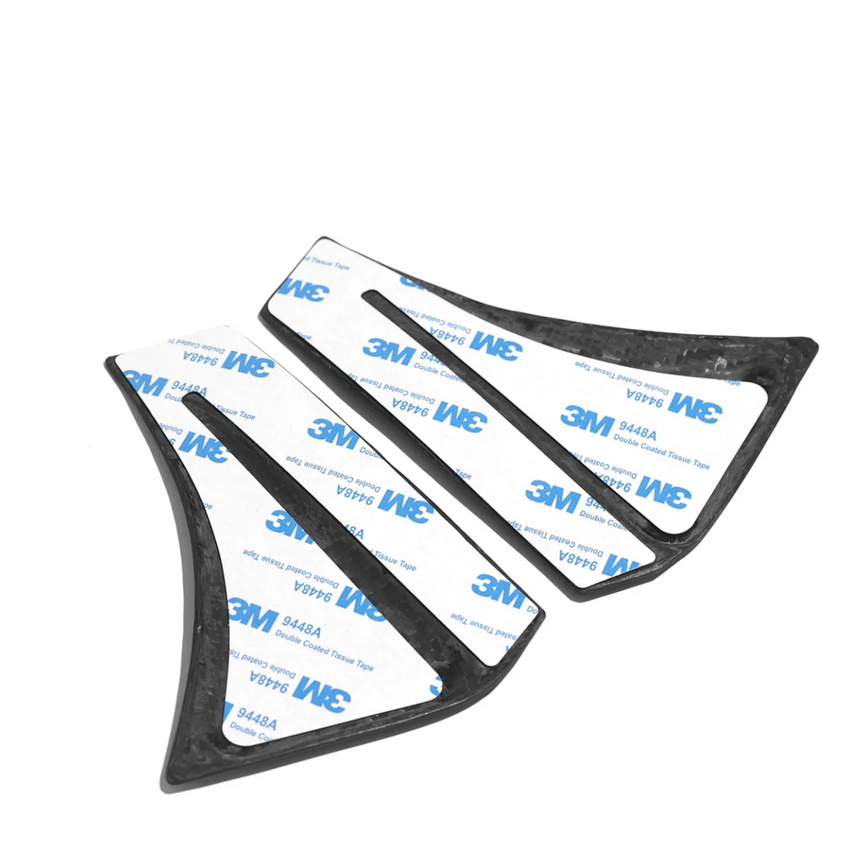 Wing Support Body Reinforcement Dry Carbon Fiber Plates (Porsche 981 / 718 / GT4 / RS)
