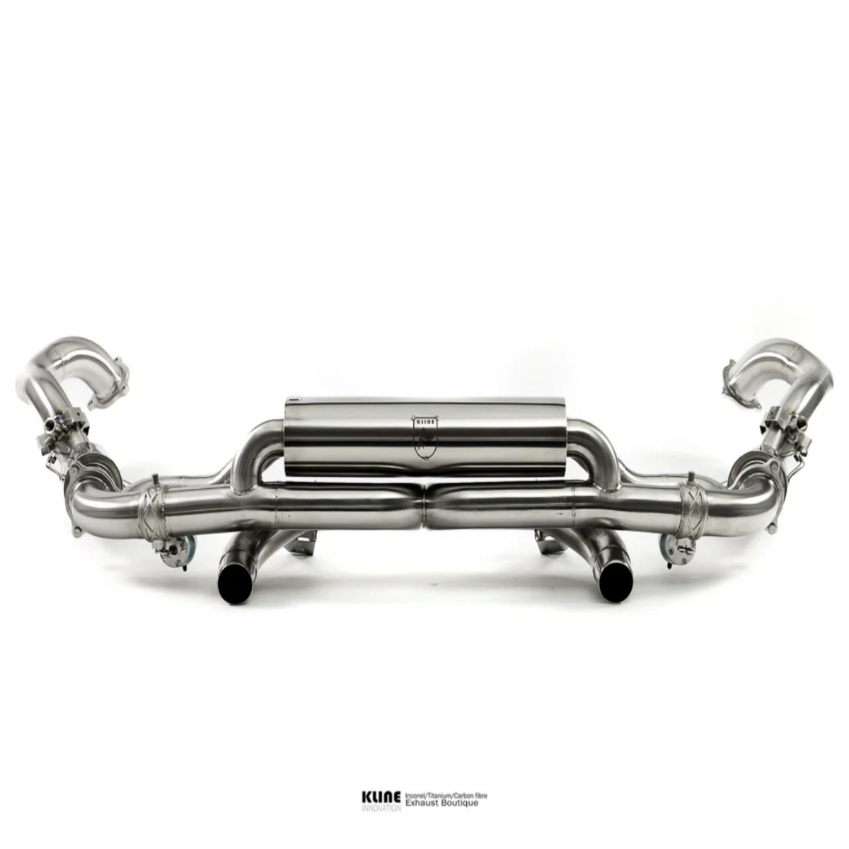 Kline Exhaust 718 GT4 RS/Spyder RS w/Valvetronic and heat shielding
