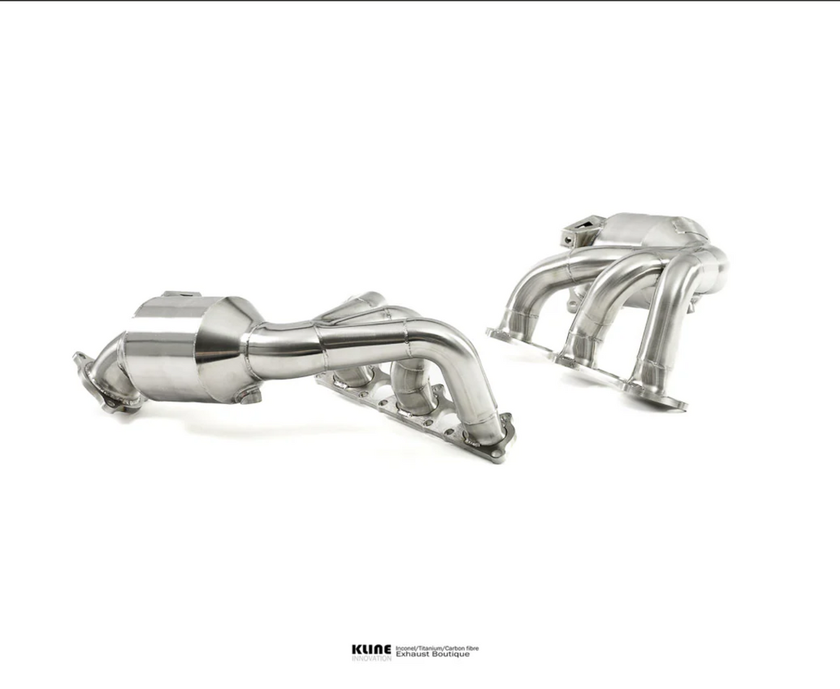 Kline Exhaust 718 GT4 RS/Spyder RS w/Valvetronic and heat shielding