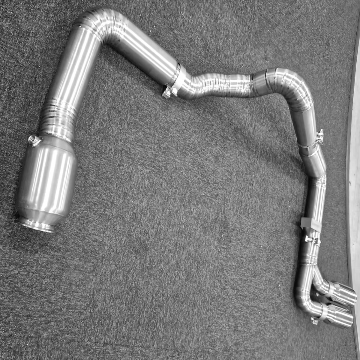 Ninmemeister Titanium 718 Cayman/Boxster 2.0/2.5 Catted Race Exhaust