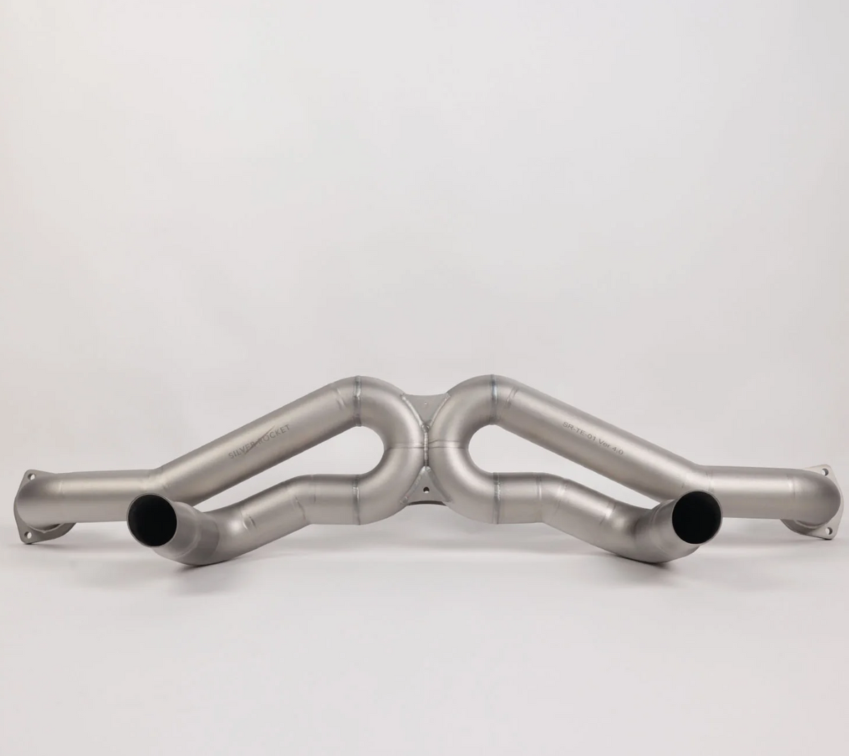 Silver Rocket SR 3200G One-Piece Titanium Ultralight Race Pipe Porsche GT4RS/SPYDER RS