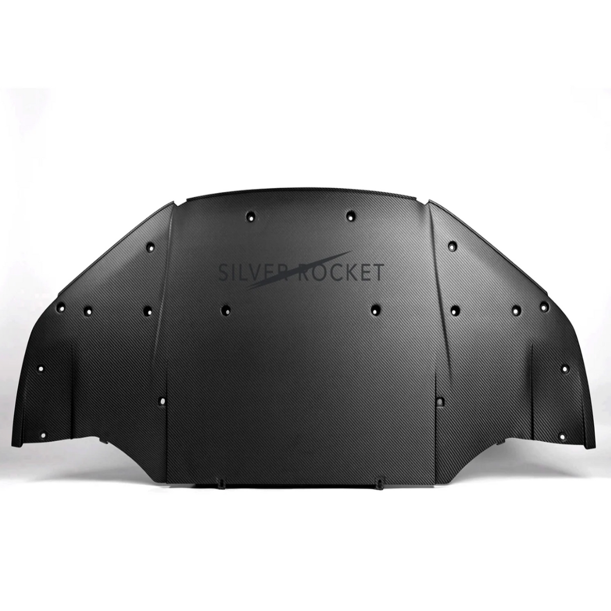 Silver Rocet SR Ultra Downforce Front Dry Carbon Fiber Aeroshield (Porsche 718 GT4 RS)