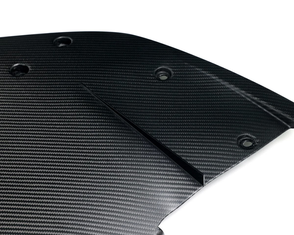 Silver Rocet SR Ultra Downforce Front Dry Carbon Fiber Aeroshield (Porsche 718 GT4 RS)