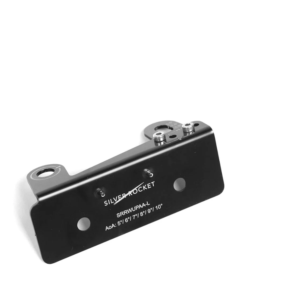 Silver Rocket SR Ultra Precision AOA Adjuster for SR DRS-1 / CS wing with GT4RS OEM wing supports or risers