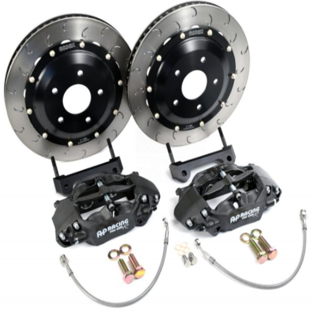 AP Racing by Essex Radi-CAL Competition Brake Kit Electroless Nickel Plated (Front CP9449/340mm)- ND Mazda Miata & Fiat 124 Spider (Copy)