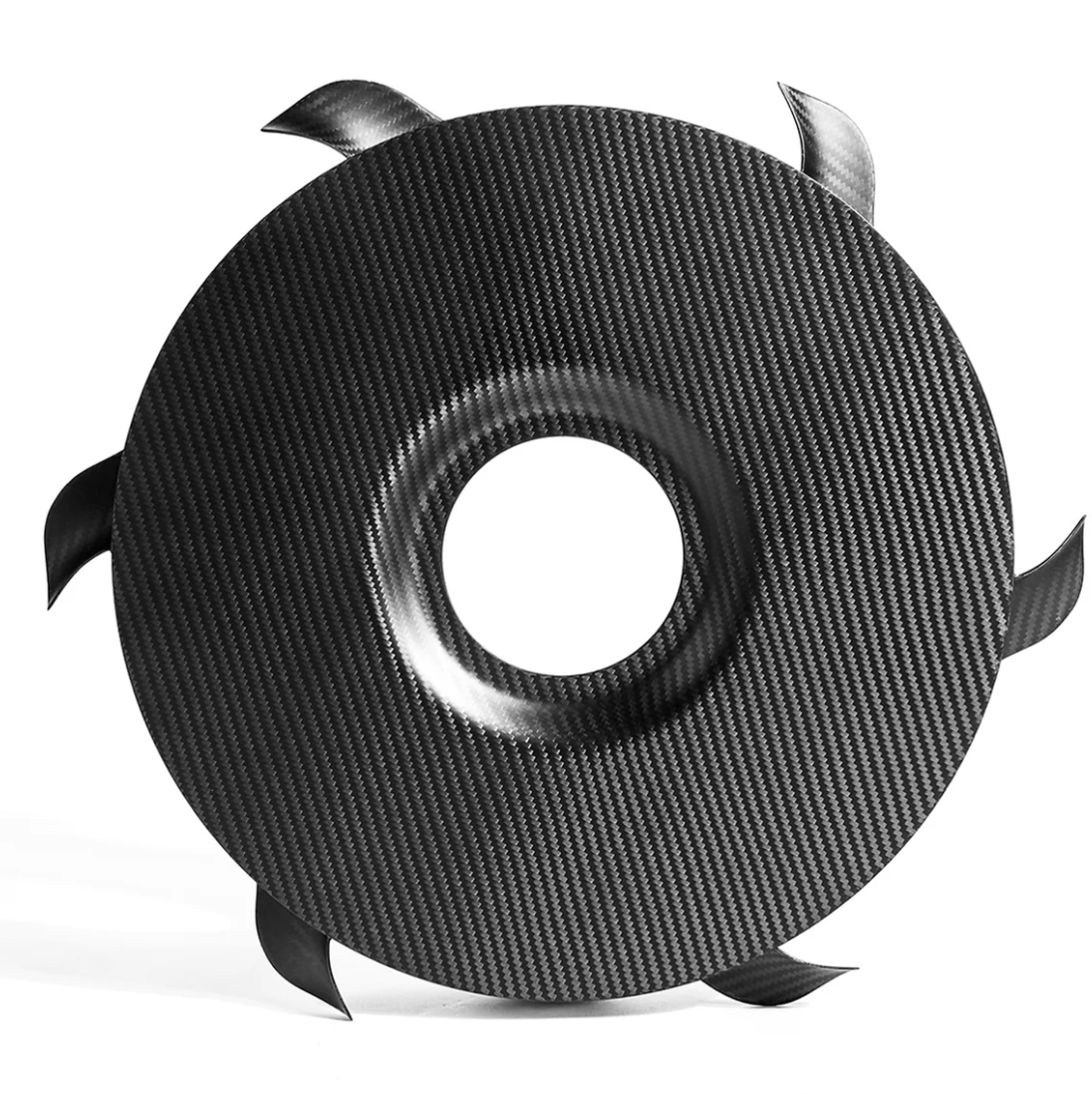 Silver Rocket (SR) Dry Carbon Fiber Turbofan Aerodisc Pro (For Aluminum Front Rims) Porsche 718 GT4RS / Spyder RS