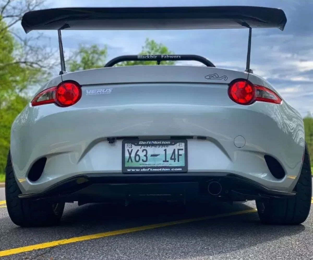 Verus Engineering High Efficiency Rear Wing Kit Mazda Miata ND (MX-5) 2016+