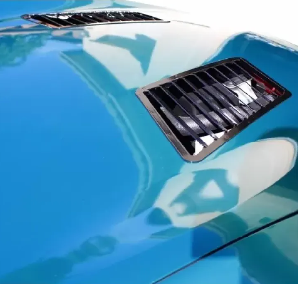 Verus Engineering Black or Raw Aluminum Hood Louver Kit Mazda Miata MX5 (ND) 2016+