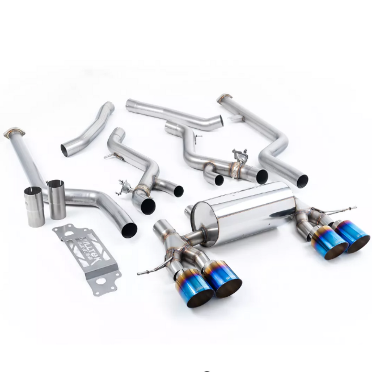 Milltek Non-Resonated Catback Exhaust System for BMW 2 Series M2 Coupe G87 S58 2023-2026, GT-115
