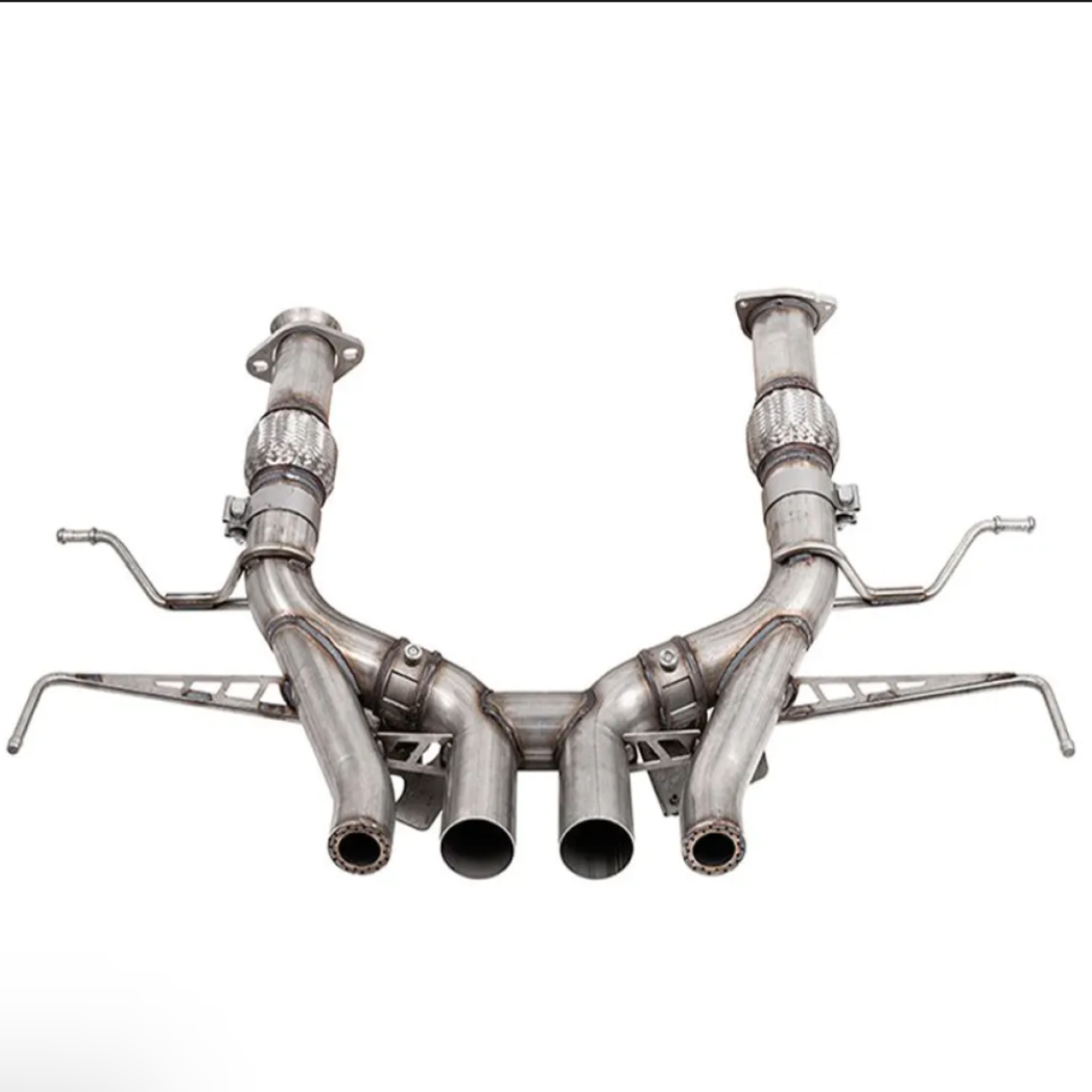 Corsa 3.0 Inch Catback Exhaust System No Muffler Delete Chevrolet Corvette C8 Z06 2023-2026