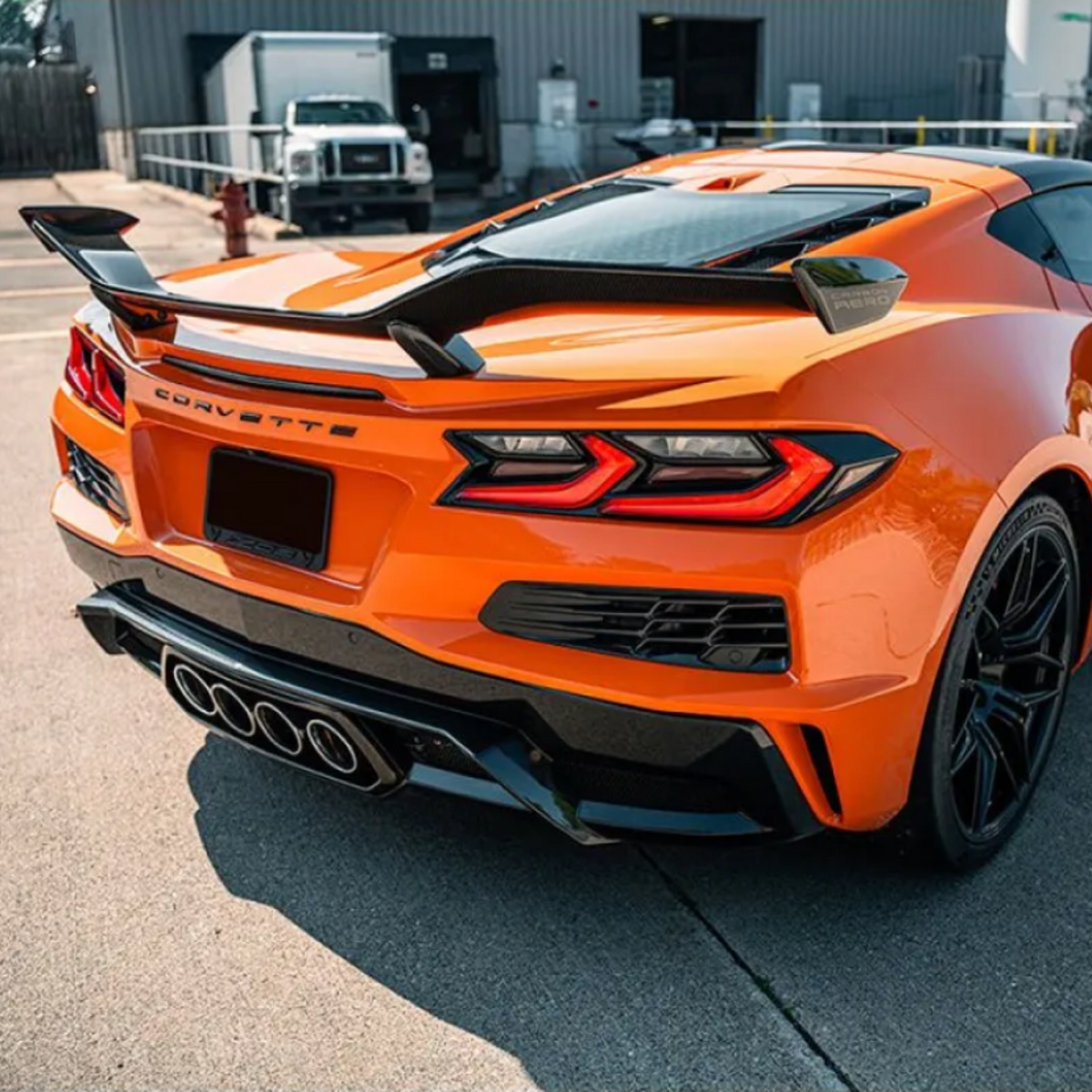 Corsa 3.0 Inch Catback Exhaust System No Muffler Delete Chevrolet Corvette C8 Z06 2023-2026