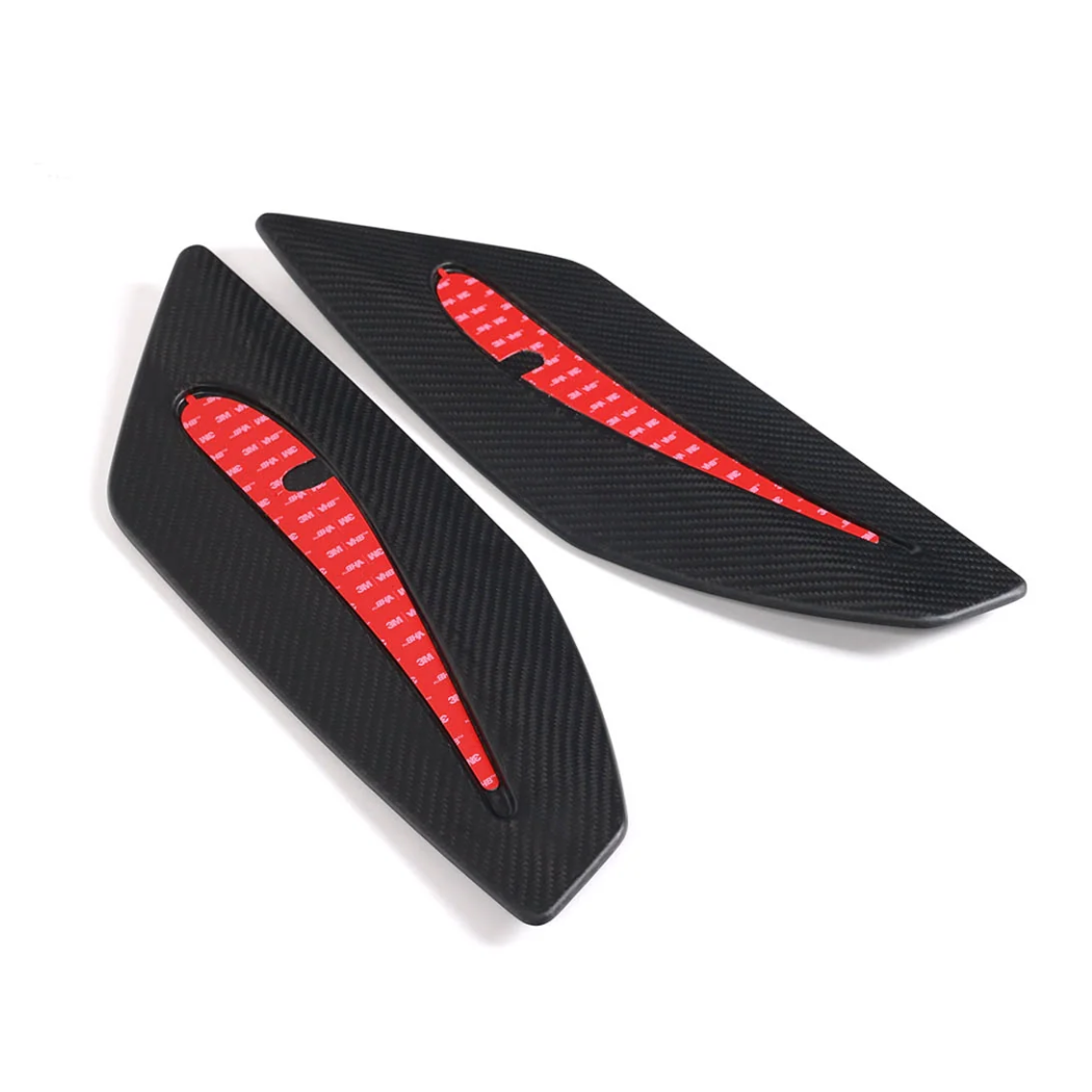 SR DRS-1 Dry Carbon Fiber Endplates for GT4 RS OEM Carbon Fiber [PORSCHE 718 CAYMAN GT4 RS]