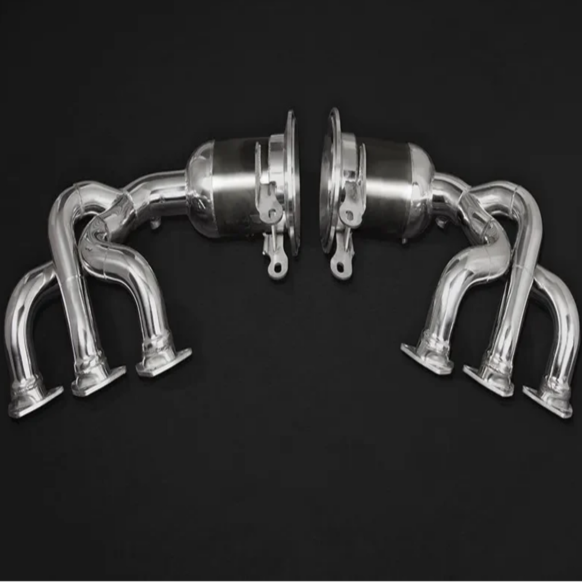 Porsche 992 GT3/RS - 250 Cell Headers (Cat/OPF Replacement) for OE Muffler