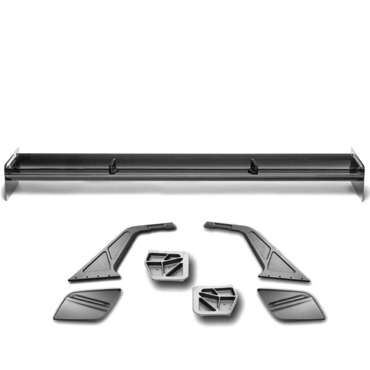 Verus Engineering Swan Neck V1X Rear Wing Kit - Corvette Stingray (C8)