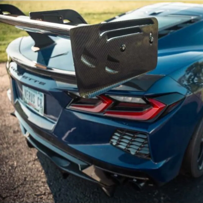 Verus Engineering Swan Neck V1X Rear Wing Kit - Corvette Stingray (C8)